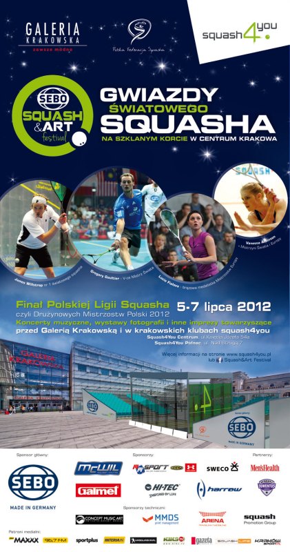 Polské squash playoff 2012
