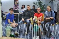 Jan Šlehofer, Petr Steiner, Klára Komínková, Tereza Elznicová squash - wDSC_0344