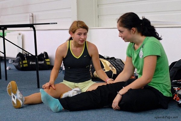 Svobodová Tereza, Kumstová Aneta squash