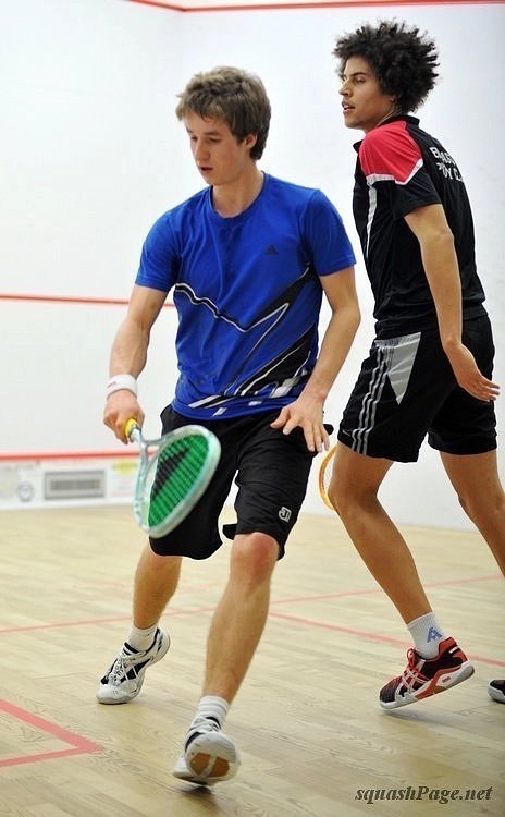 Patrick Miescher, Joel Hinds squash