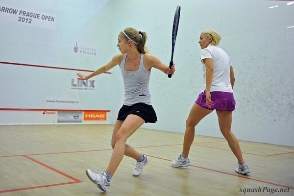 Anna Klimundová, Adel Weir squash