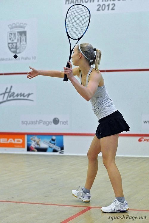Anna Klimundová squash