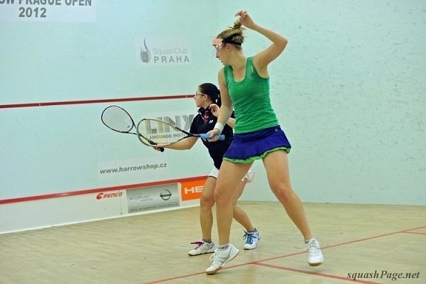 Jessica Turnbull, Tereza Svobodová squash