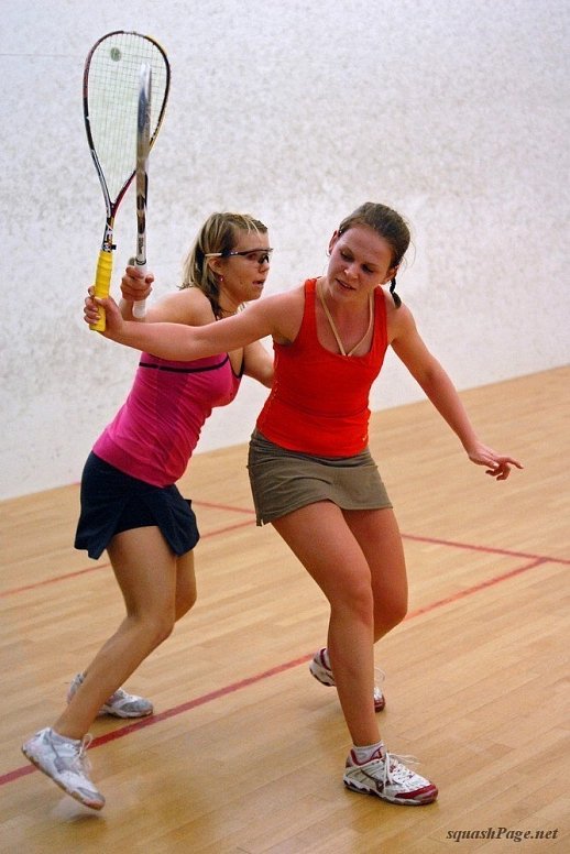 Fe?teková Eva, Jirková Veronika squash