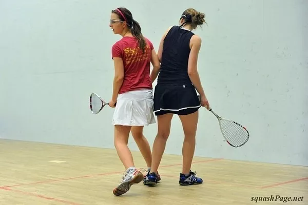 Denisa Rohunová, Klára Komínková squash