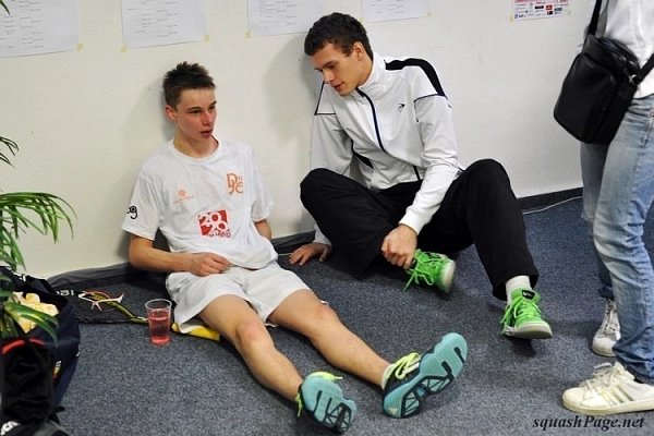 Jakub Vaněk, Martin Švec squash
