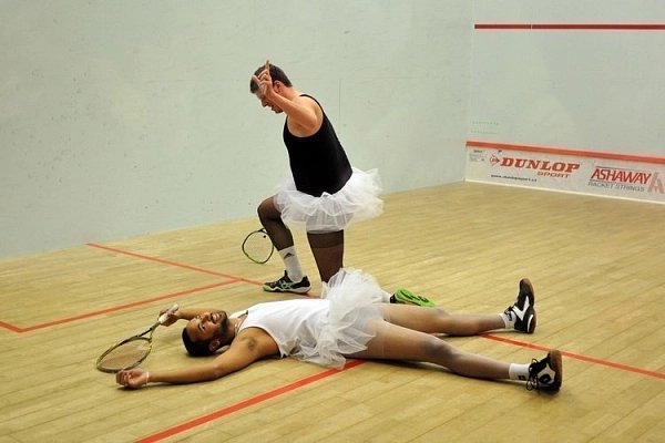 Daniel Mekbib, Roman Švec squash