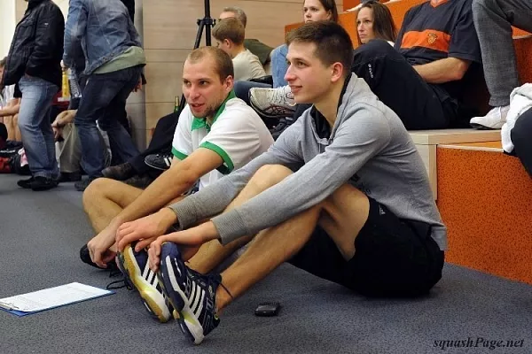 Ondřej Ertl, Petr Martin squash