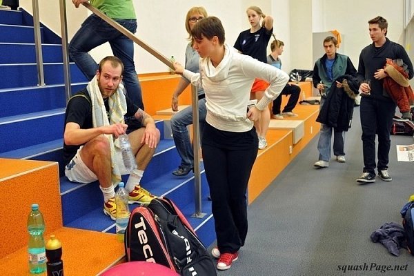 Lukáš Jelínek, Lucie Fialová squash