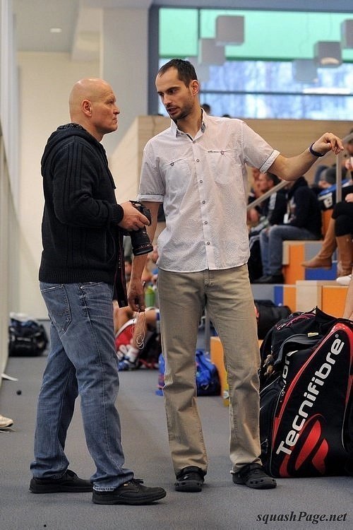 Pavel Sládeček, Dobroslav Vlček squash