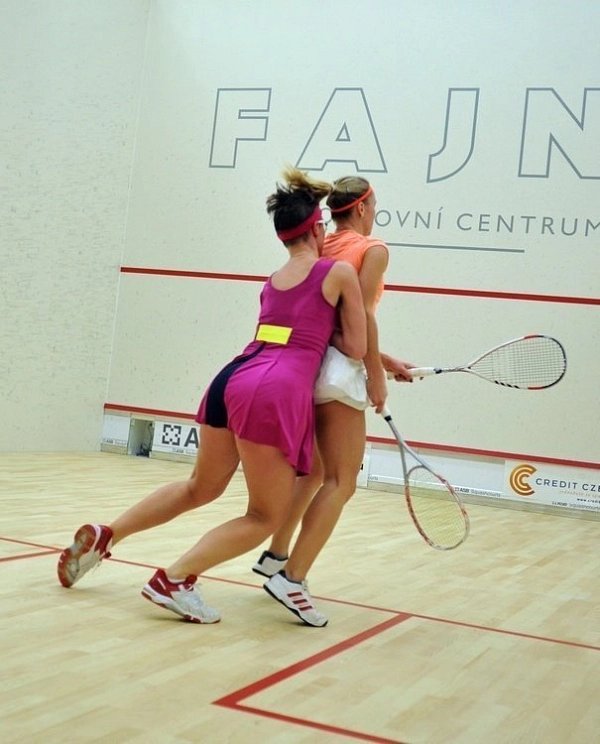 Lucie Fialová, Olga Ertlová squash