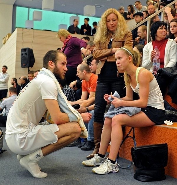 Lukáš Jelínek, Anna Klimundová squash