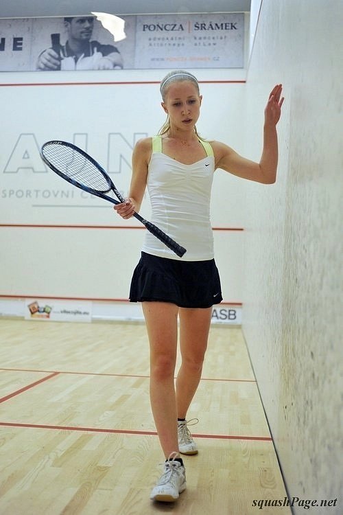 Anna Klimundová squash