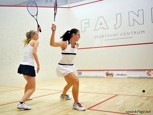 Tereza Svobodová, Anna Klimundová squash