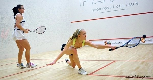 Anna Klimundová, Tereza Svobodová squash