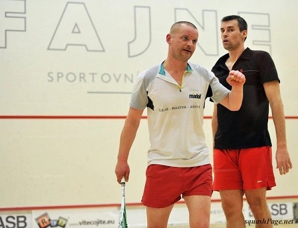 Ladislav Burián, Petr Zlámal squash