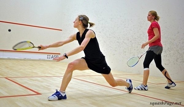 Hana Vavříková, Veronika Koukalová squash
