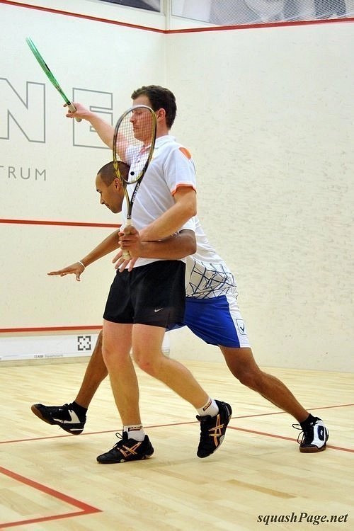 Pavel Sládeček jun., Daniel Mekbib squash