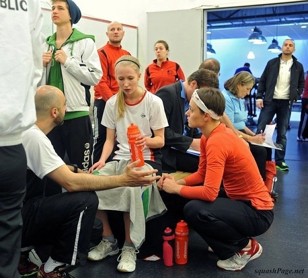 Anna Klimundová, Lucie Fialová squash