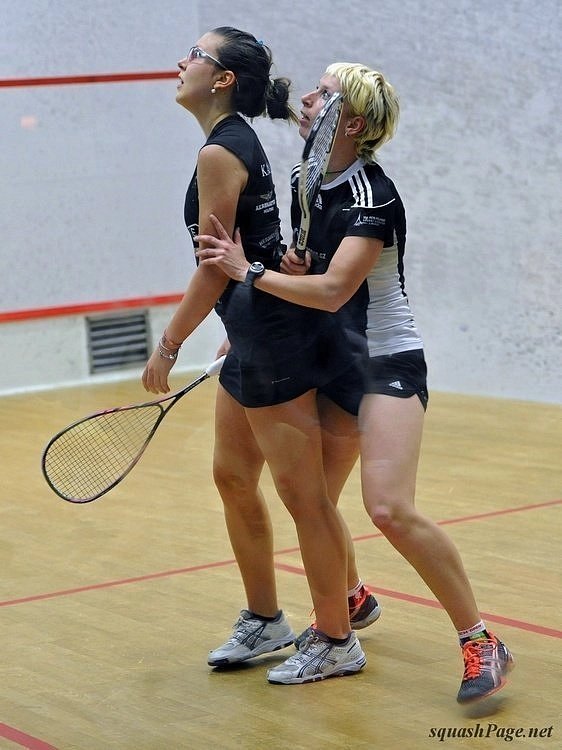 Zuzana Kubáňová, Karolína Holinková squash