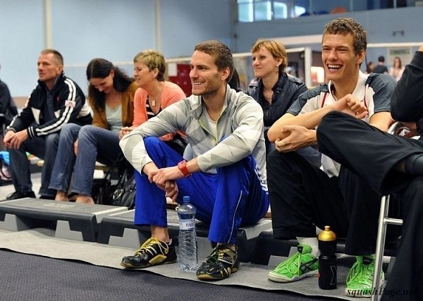 Michal Jadrníček, Martin Švec squash
