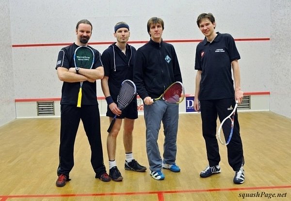 Jan Roll, Jan Čaboun, Petr Steiner squash