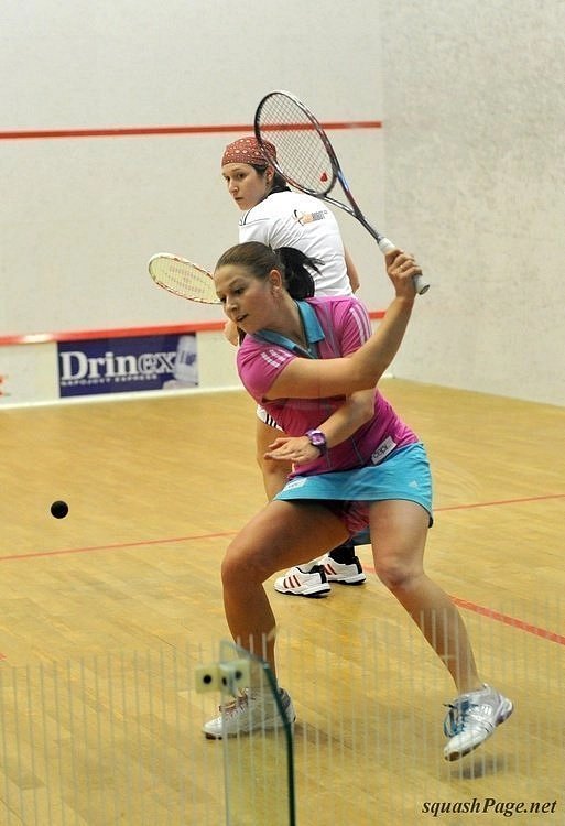 Tereza Svobodová, Nikola Polanská squash
