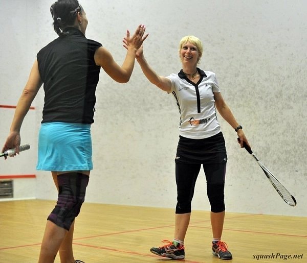 Zuzana Kubáňová, Petra Oličová squash