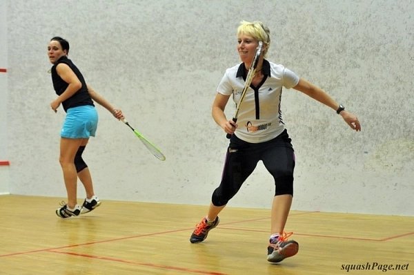 Eva Feřteková, Petra Oličová squash