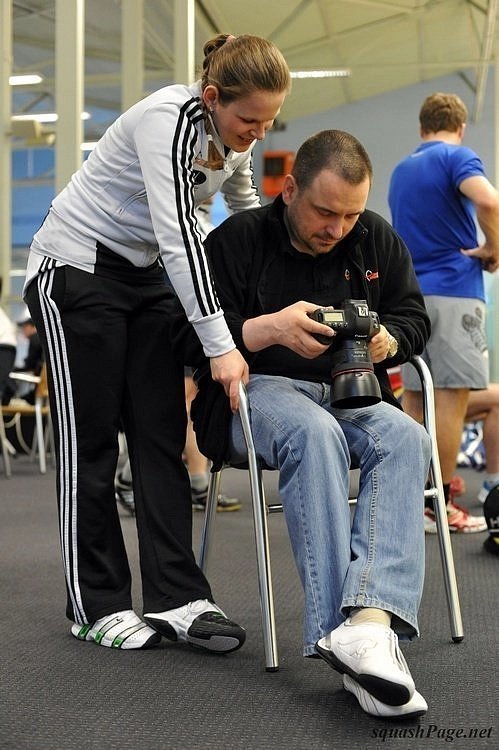 Eva Feřteková, Kamil Hrbáček squash
