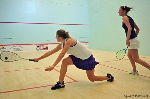 Tereza Elznicová, Jana Sigačevová squash