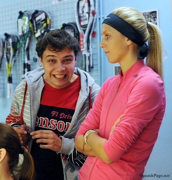 Petr Vosátka, Denisa Linhartová squash