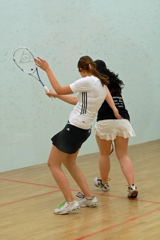 Hájková Michaela, Kumstová Aneta squash