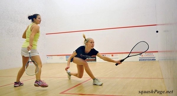 Anna Klimundová, Tereza Svobodová squash