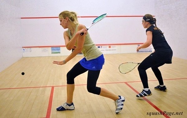 Veronika Koukalová, Eva Feřteková squash