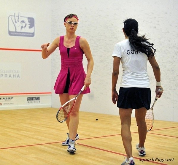 Lucie Fialová, Nouran Ahmed Gohar squash