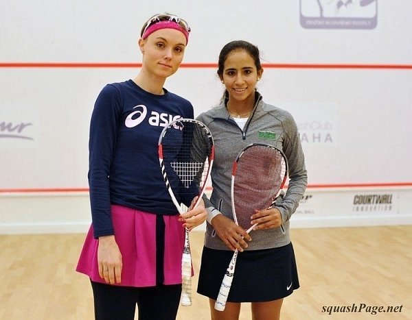 Lucie Fialová, Nouran Ahmed Gohar squash