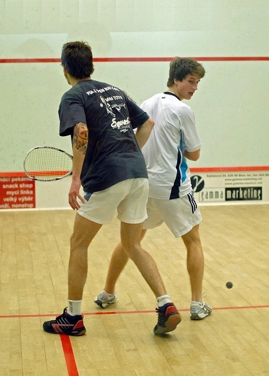 Jelínek Lukáš, Martin Petr squash