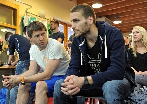 Miroslav Kolář, Michal Jadrníček squash