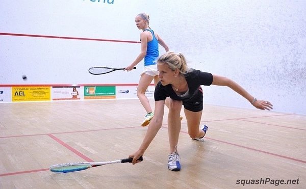 Veronika Koukalová, Anna Klimundová squash