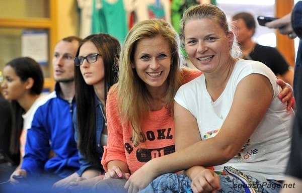 Denisa Linhartová, Soňa Brabcová squash