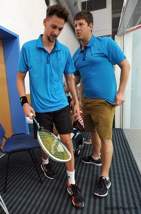 Miroslav Celler, Roman Švec squash