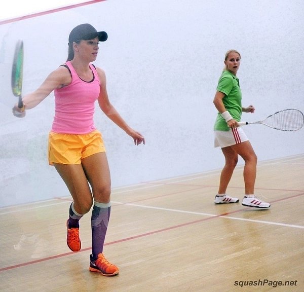 Inna Puhajková, Vanda Seidelová squash