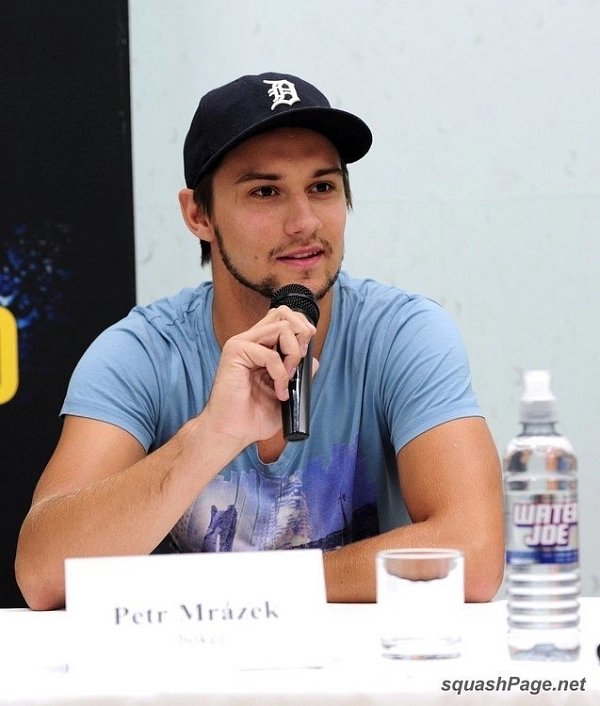 Petr Mrázek squash
