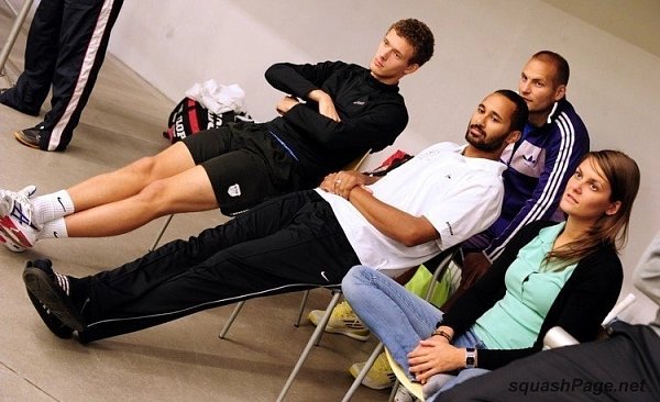 Daniel Mekbib, Martin Švec squash