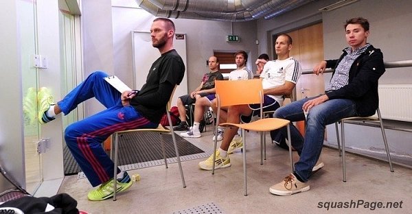 Tomáš Bajgar, Richard Nádvorník squash