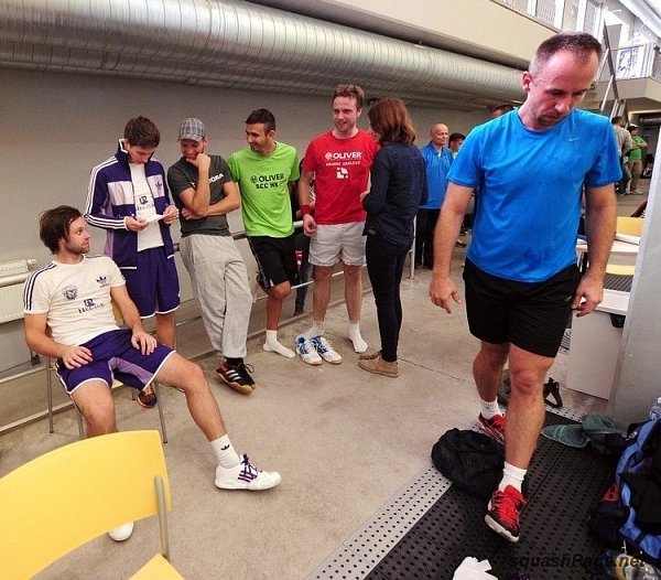 diváci, Martin Kubát squash