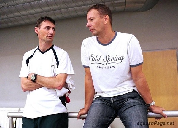 Petr Veselý, Radim Švec squash