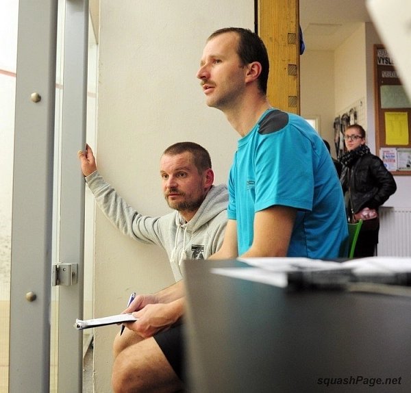 Petr Kopecký, Ladislav Burián squash