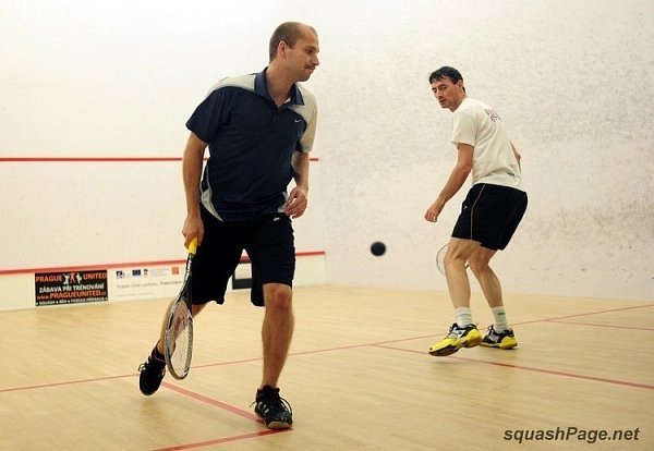 Ondřej Ertl, Petr Veselý squash